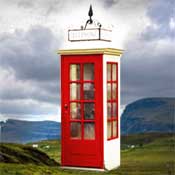 phone booth/kiosk/box 1920s UK