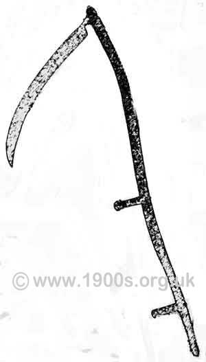 old English scythe