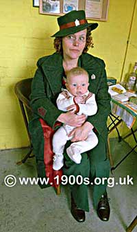 Uniform of the British WW2 Women's Voluntary Service (WVS)