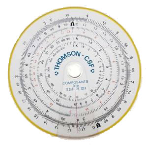 circular slide rule