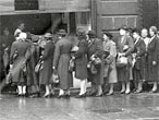 food shopping early 20th century