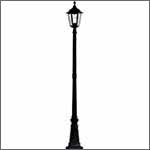 Gas street lamp